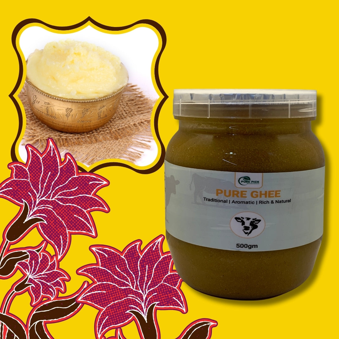 Pure Ghee (500g) – Where Taste Meets Wellness!