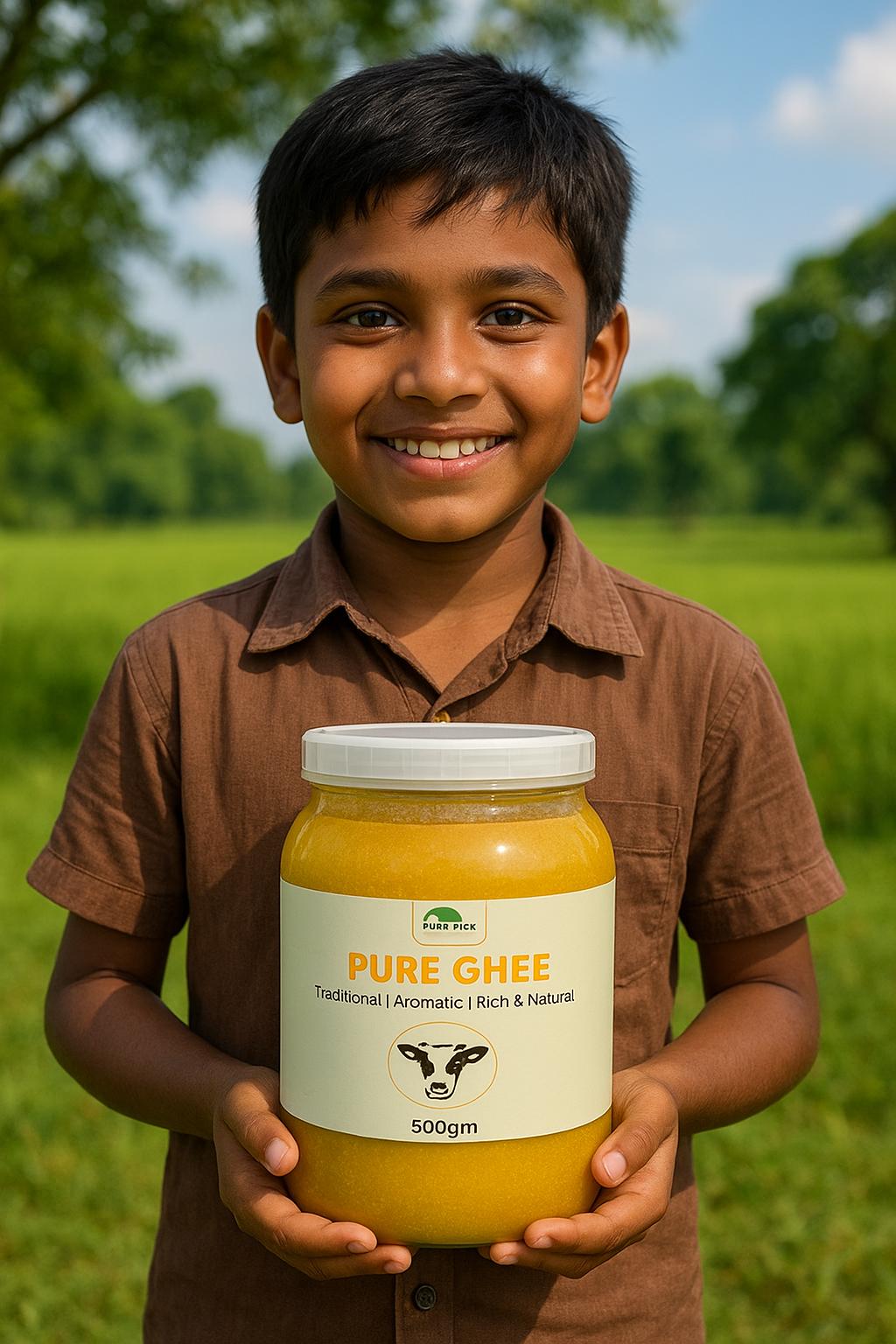 Pure Ghee (500g) – Where Taste Meets Wellness!