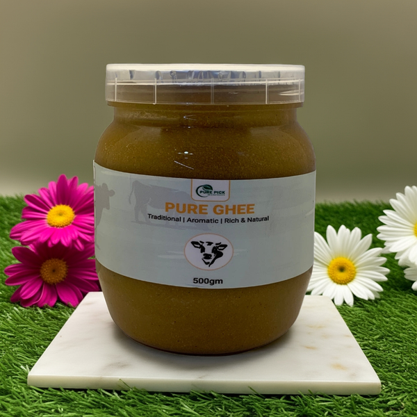Pure Ghee (500g) – Where Taste Meets Wellness!